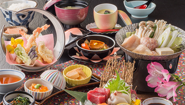 厳選素材と老舗の味